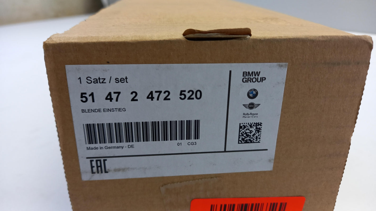Original BMW 3er G20 G21 M3 G80 Einstiegsleistensatz Carbon 51472472520