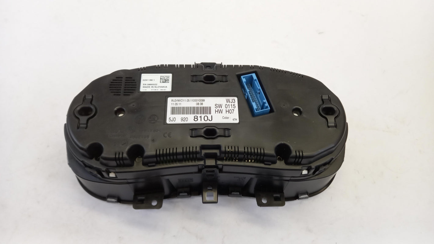 Original SKODA Fabia Roomster 2015 Kombiinstrument 5J0920810JKD0