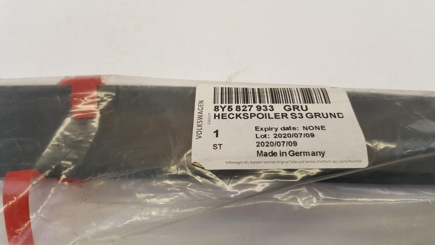 Original A3 Sportback 8Y Heckklappe Zierleiste Hinteren 8Y5827933GRU