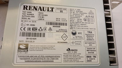 Original OE RENAULT Multimedia-Systeme 281153182R