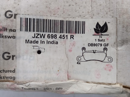 Original OE Volkswagen Bremsbeläge JZW698451R