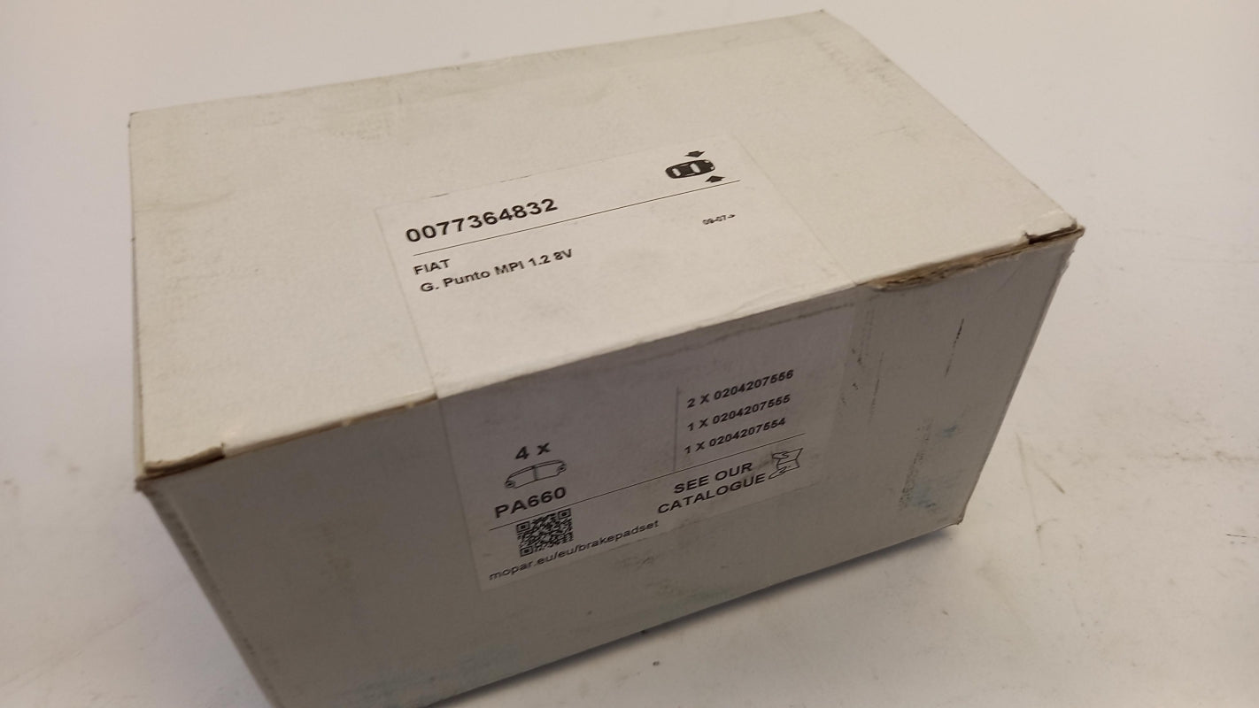 Original FIAT Grande Punto Bremsbeläge Bremsbelagsatz vorne 77364832