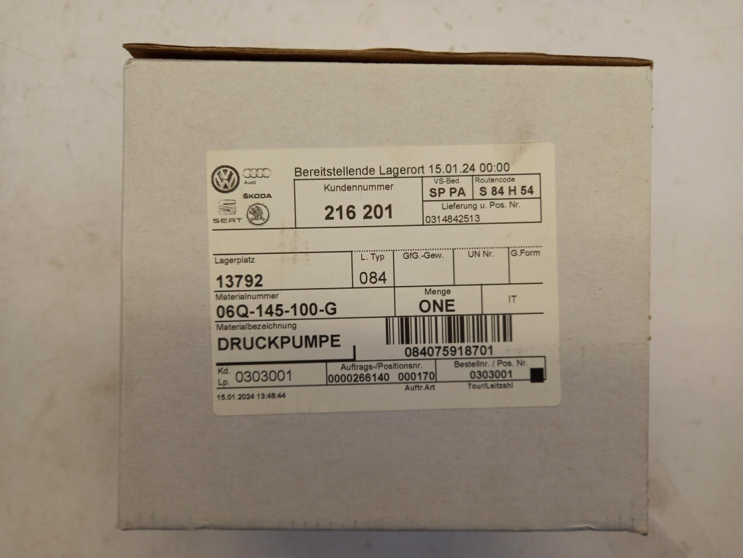 Original OE Volkswagen Bremsanlage Vakuumpumpe 06Q145100G