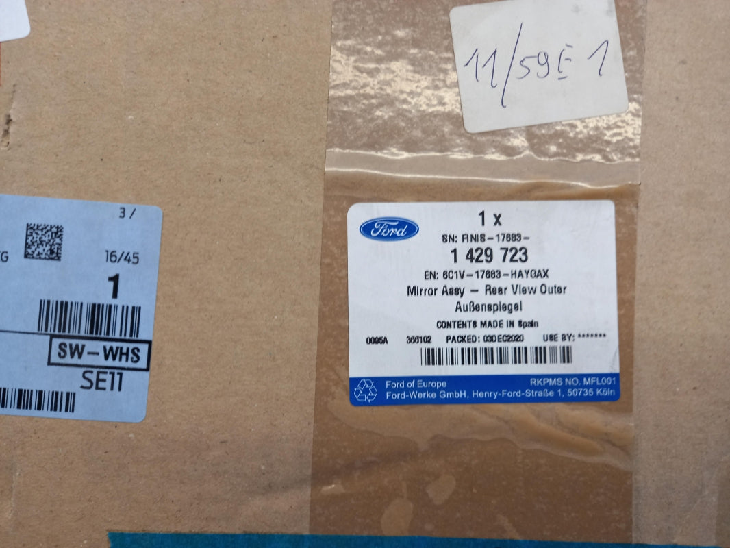 Original OE FORD Außenspiegel 1429723