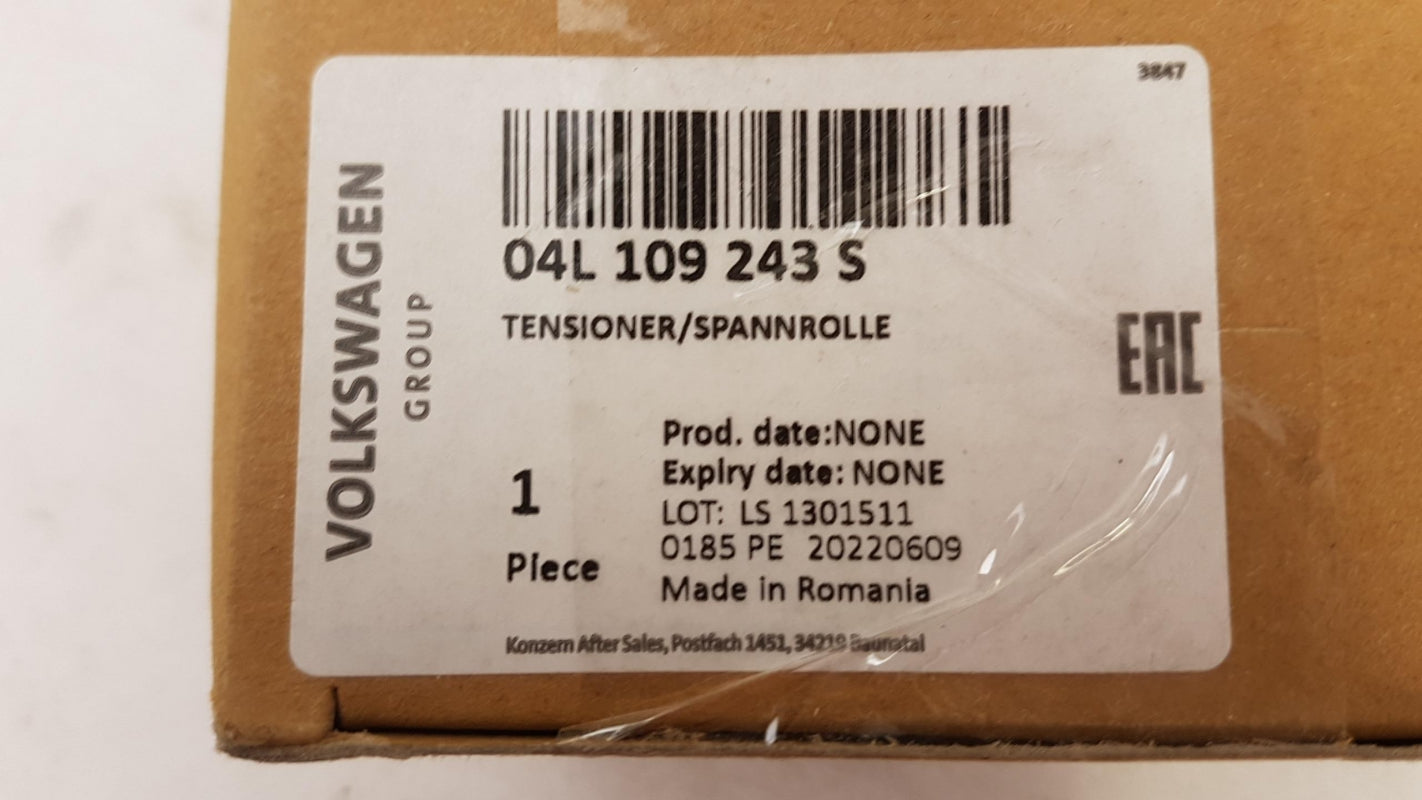 Original OE Volkswagen Riemenspanner 04L109243S