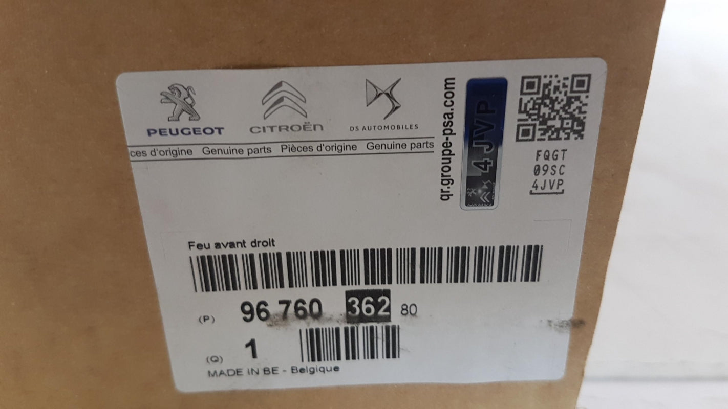 Original CITROEN C4 Picasso (B78) Tagfahrlicht rechts 9676036280