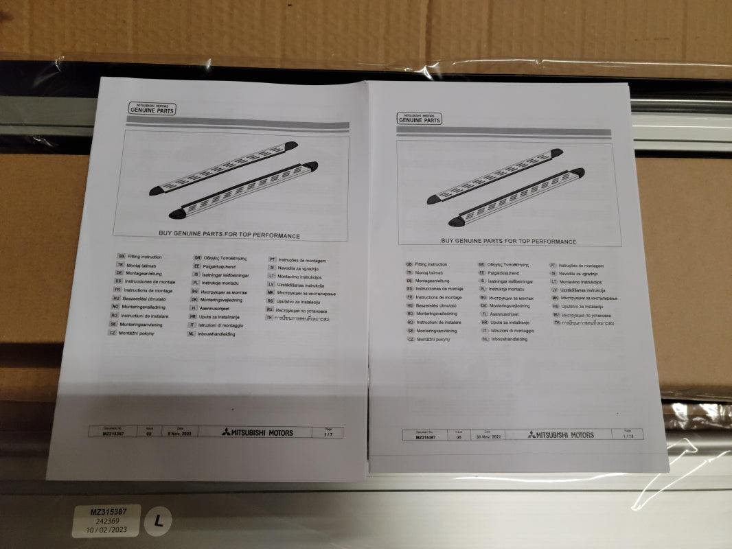 Original OE MITSUBISHI ASX Trittbrett MZ315387