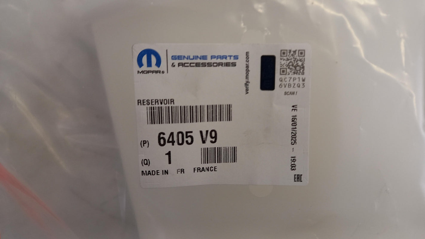 Original CITROEN C1 PEUGEOT 107 1.0 1.4HDi Waschwasserbehälter 6405V9