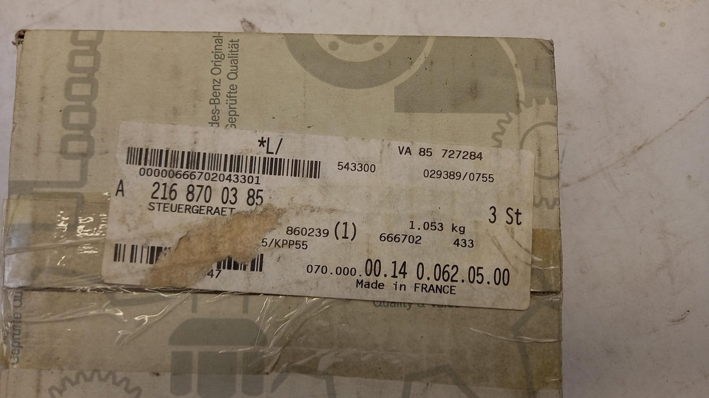 Original MERCEDES-BENZ S-klasse CL-klasse Leuchten Steuergerät A2168700385