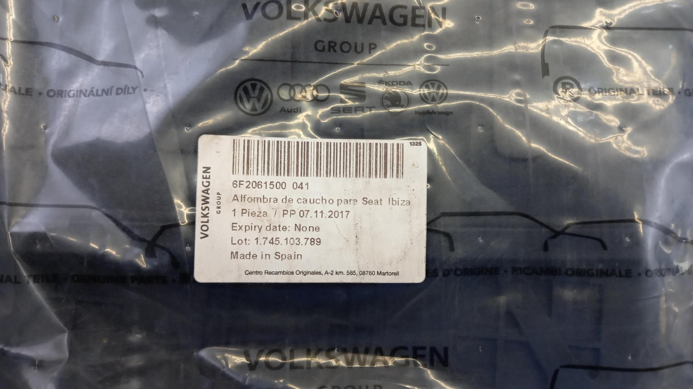 Original SEAT Ibiza Arona Fußmattensatz RHD 6F2061500041