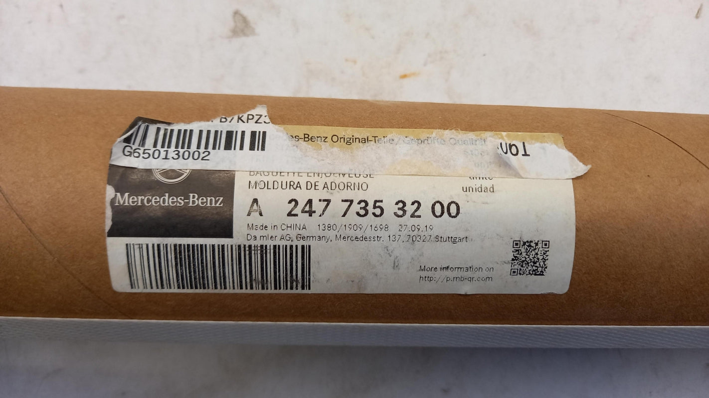 Original MERCEDES-BENZ GLB X247 Tür Zierstab oben hinten rechts A2477353200