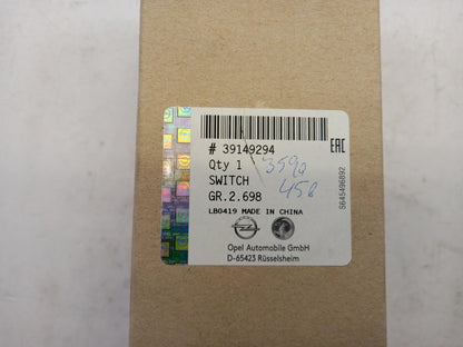 Original OPEL Astra-K Blinkerschalter Lenkstockschalter 39149294
