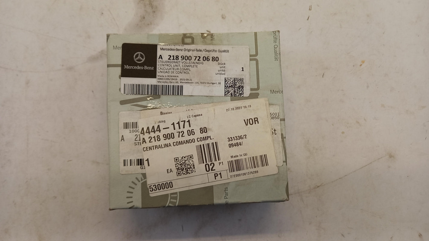 Original MERCEDES-BENZ E-klasse W212 S212 Leuchten Steuergerät A218900720680