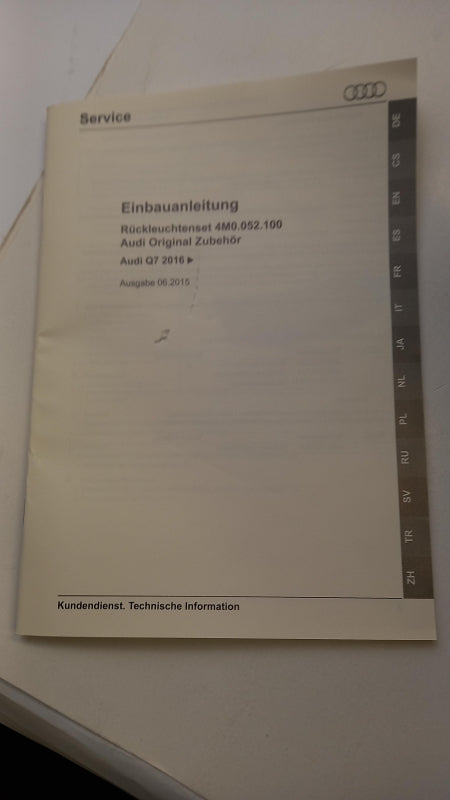 Original OE Volkswagen Heckleuchte Satz 4M0052100