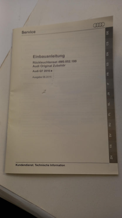 Original OE Volkswagen Heckleuchte Satz 4M0052100