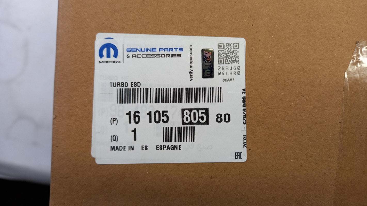 Original PSA 208 308 508 Partner C3 C4 Berlingo 1.6 HDi Turbolader 1610580580