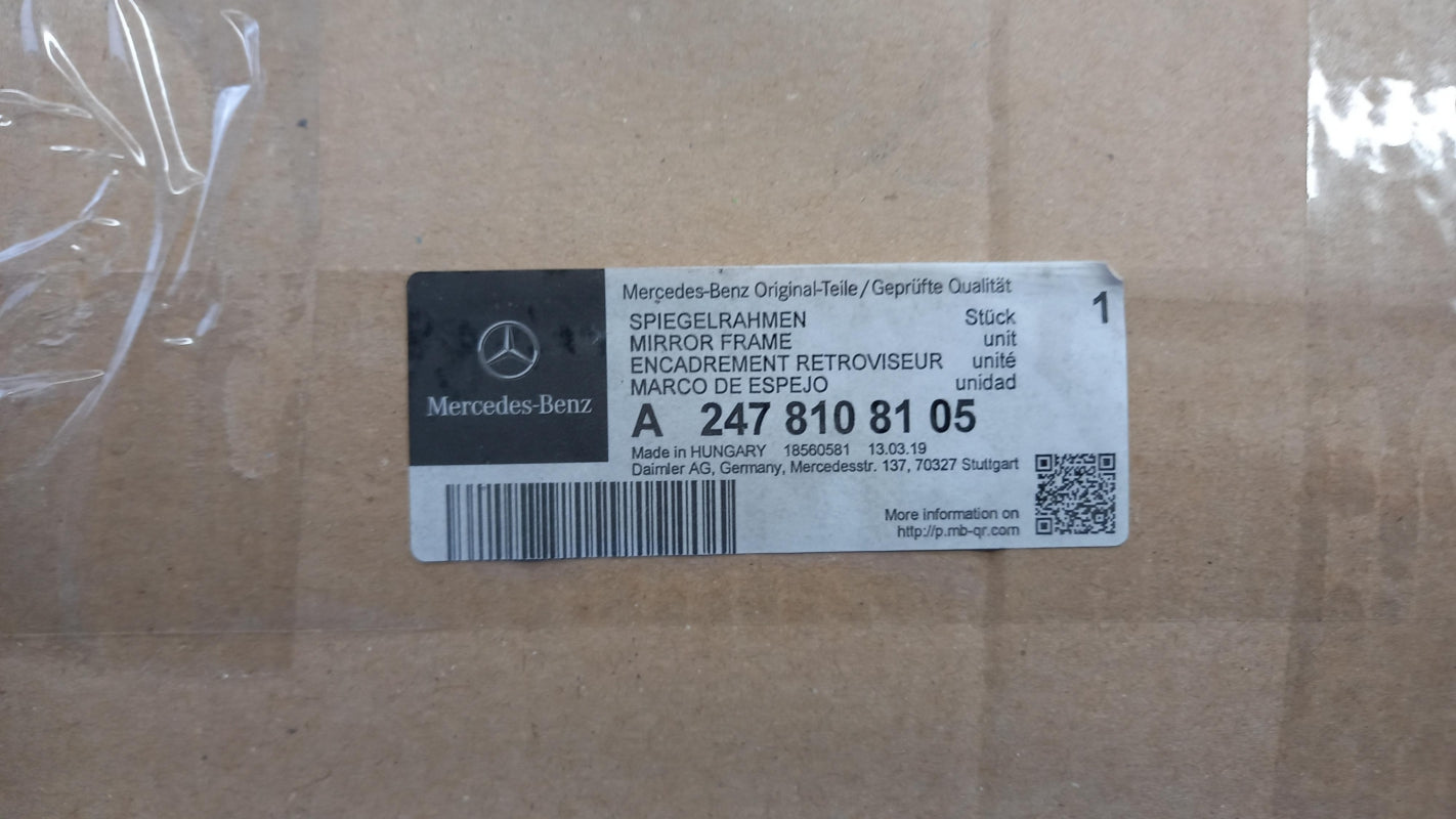 Original MERCEDES-BENZ B-klasse Außenspiegel Links A2478108105