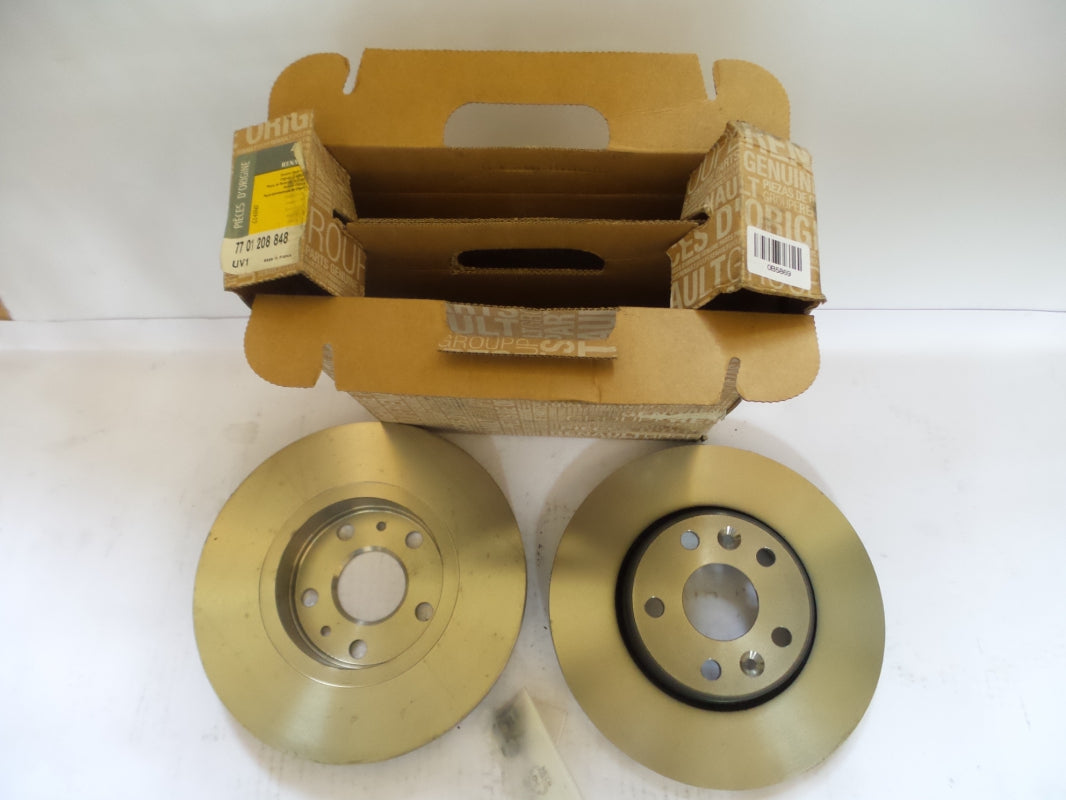 Original RENAULT Megane II Bremsscheiben Satz (2 stück) vorne 7701208848