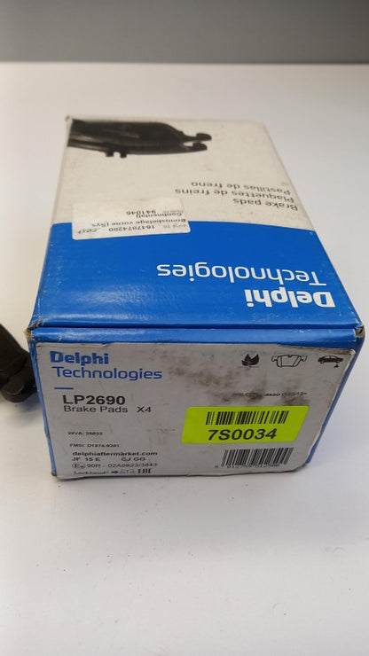 DELPHI für CITROËN PEUGEOT Bremsbeläge vorne LP2690