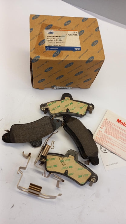 Original FORD Mondeo (1992-2000) Bremsbeläge Satz Hinten 1672938