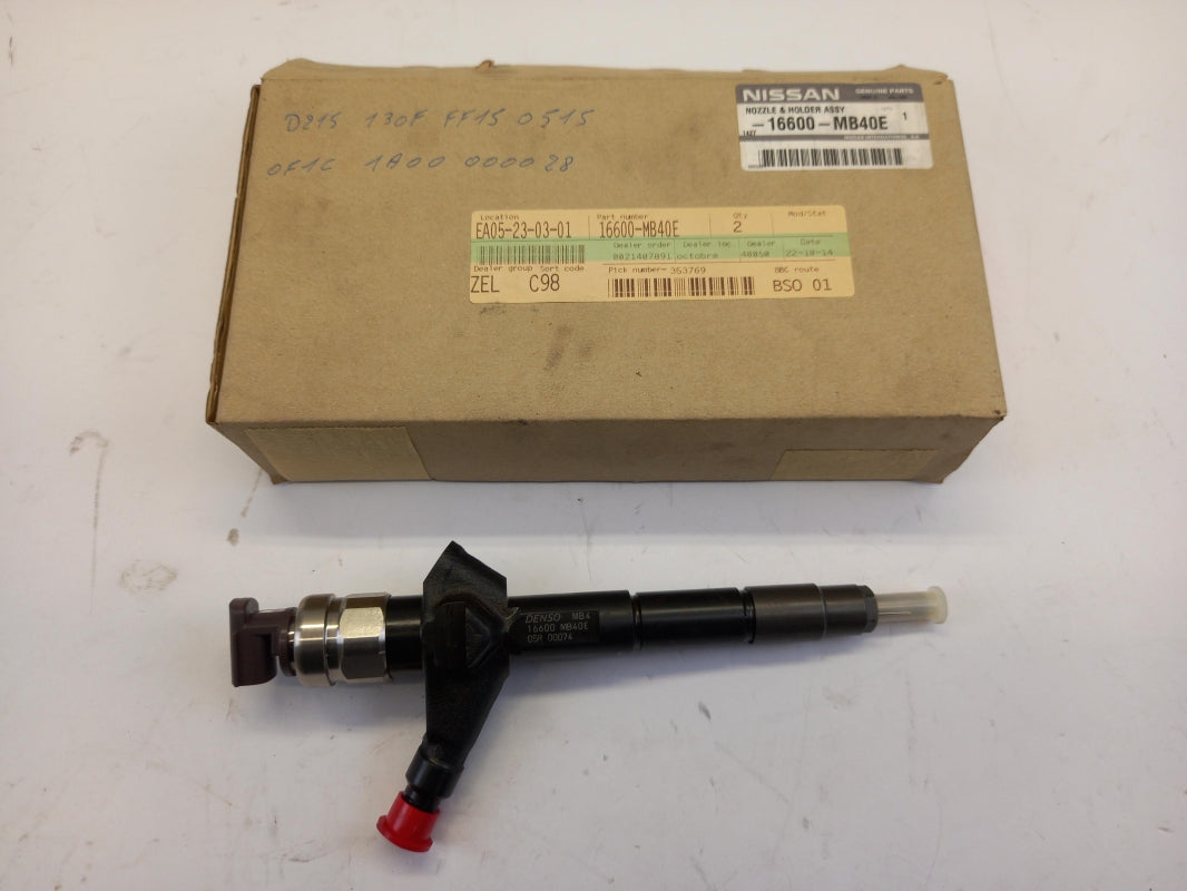 Original OE NISSAN injector nozzle 16600MB40E 