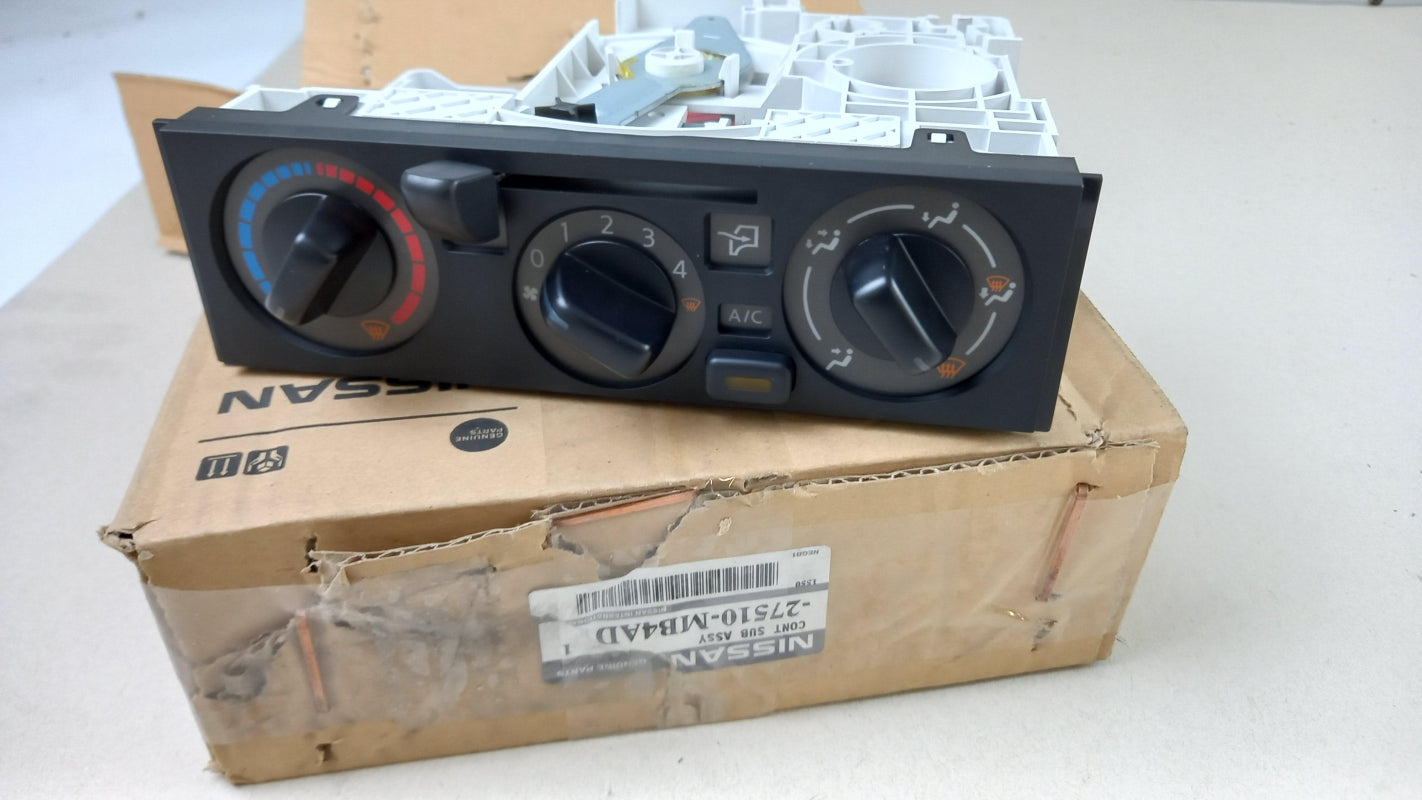 Original OE NISSAN heater control unit 27510MB4AD 