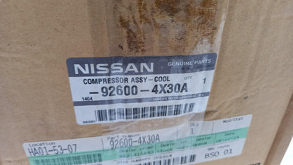 Original NISSAN Cabstar F24M F24W Pathfinder R51M Klimakompressor 926004X30A