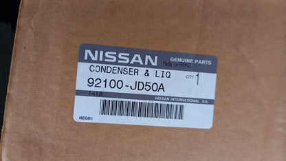 Original NISSAN Qashqai J10 1.5DCI Klimakondensator 92100JD50A