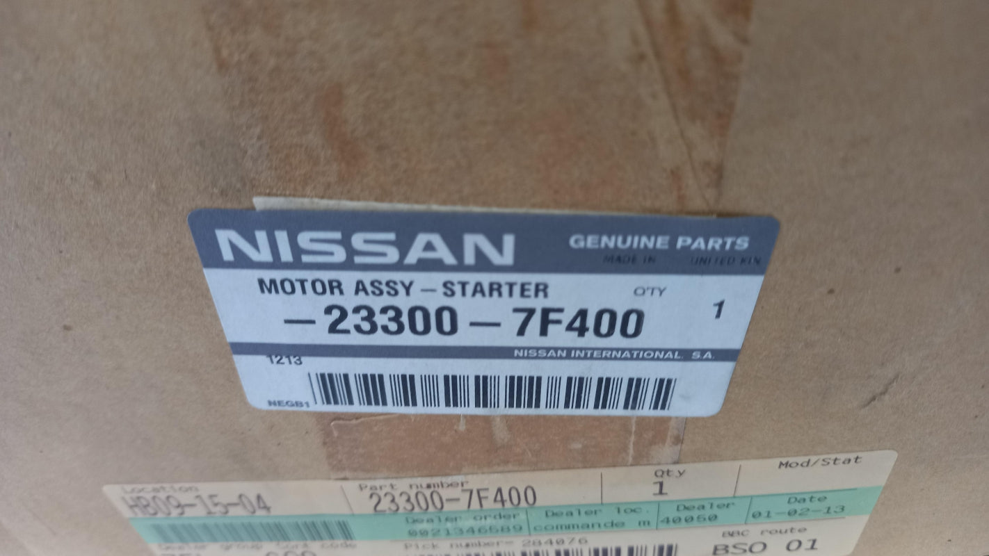 Original OE NISSAN Anlasser 233007F400
