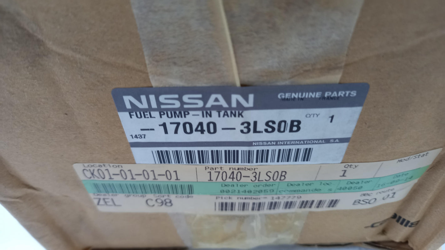 Original OE NISSAN Kraftstoffvorrat Sensor 170403LS0B