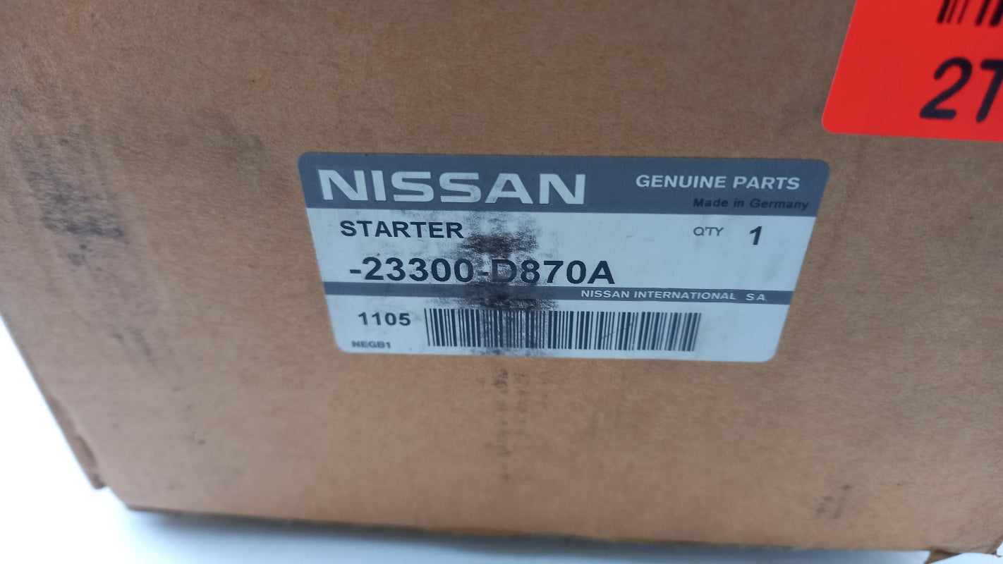 Original NISSAN Cabstar Atleon Anlasser 23300D870A