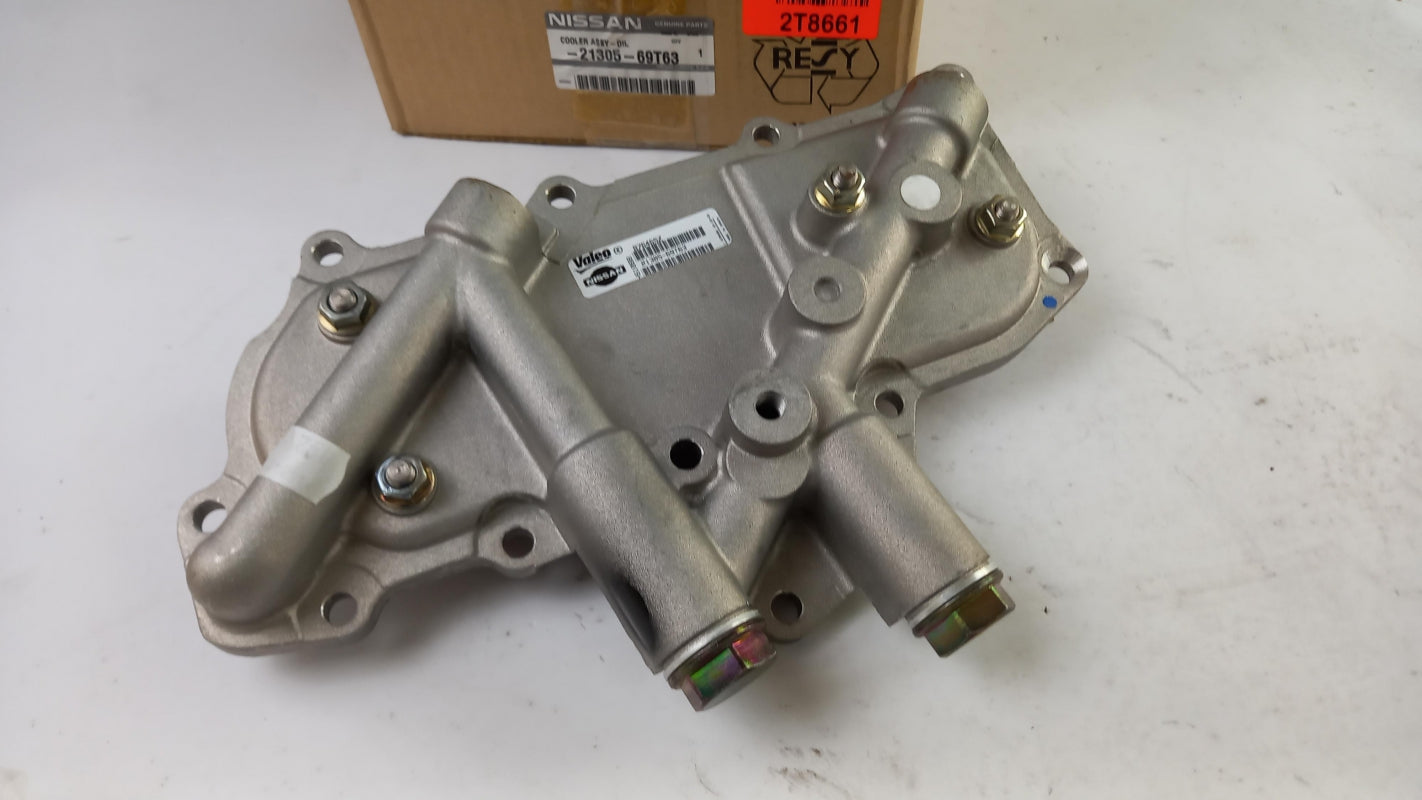 Original OE NISSAN engine oil cooler 2130569T63