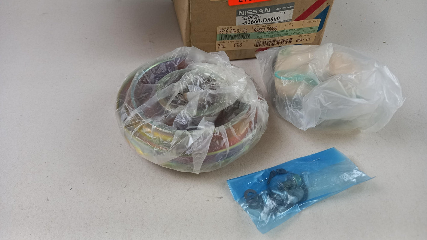 Original OE NISSAN air conditioning compressor magnetic clutch 92660D8800