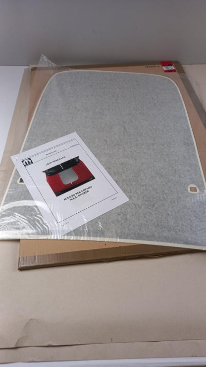 Original JEEP Renegade 2014- Haubenaufkleber Grau Satin 50928515