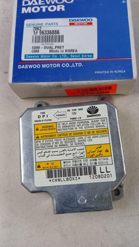 Original OE CHEVROLET Airbag Steuergerät 96336886