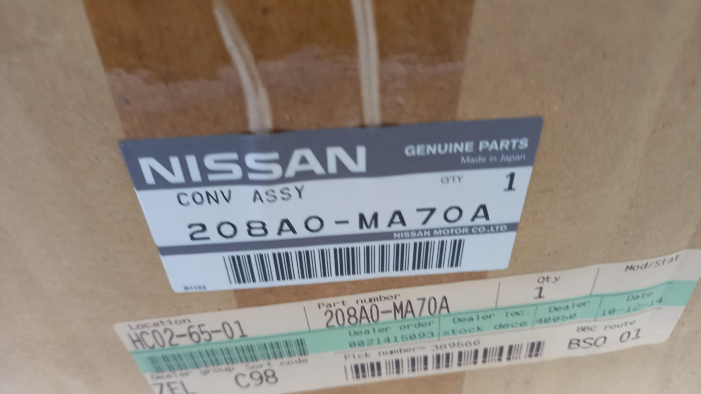 Original NISSAN Cabstar F24M 2006- Katalysator 208A0MA70A