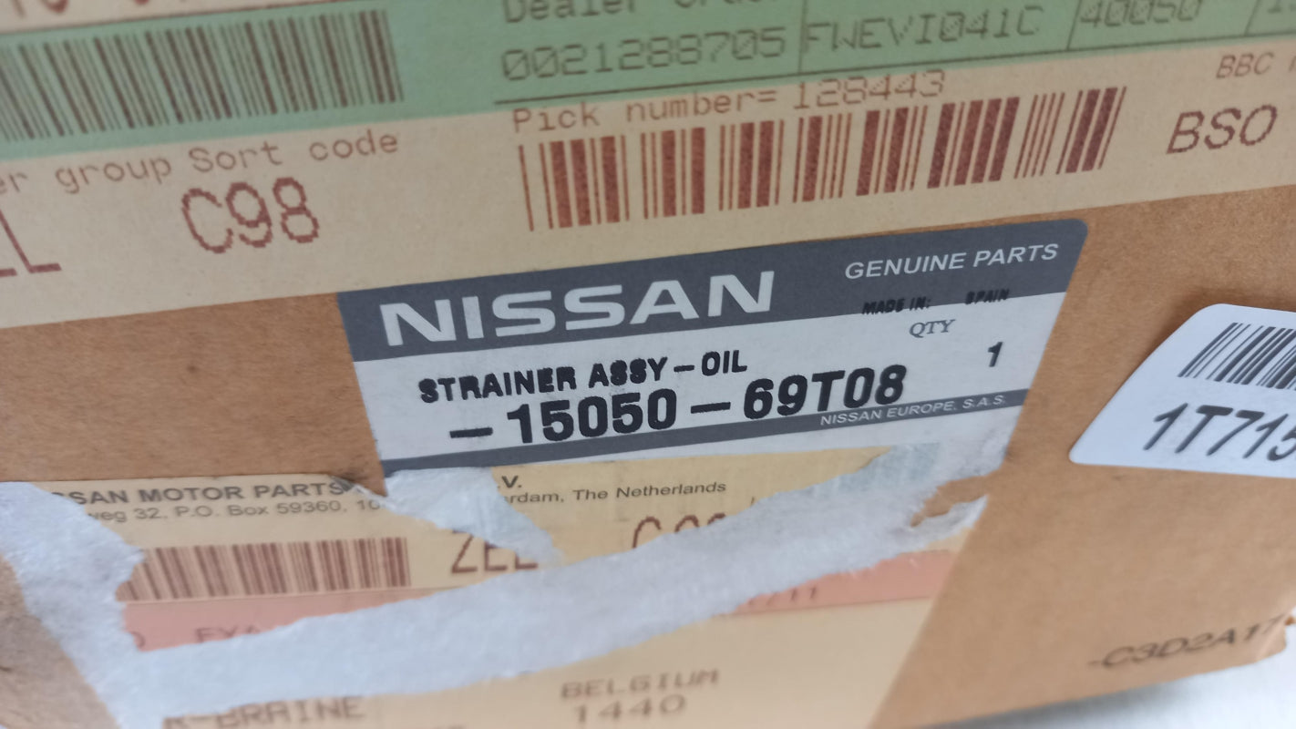 Original OE NISSAN Ölsieb 1505069T08