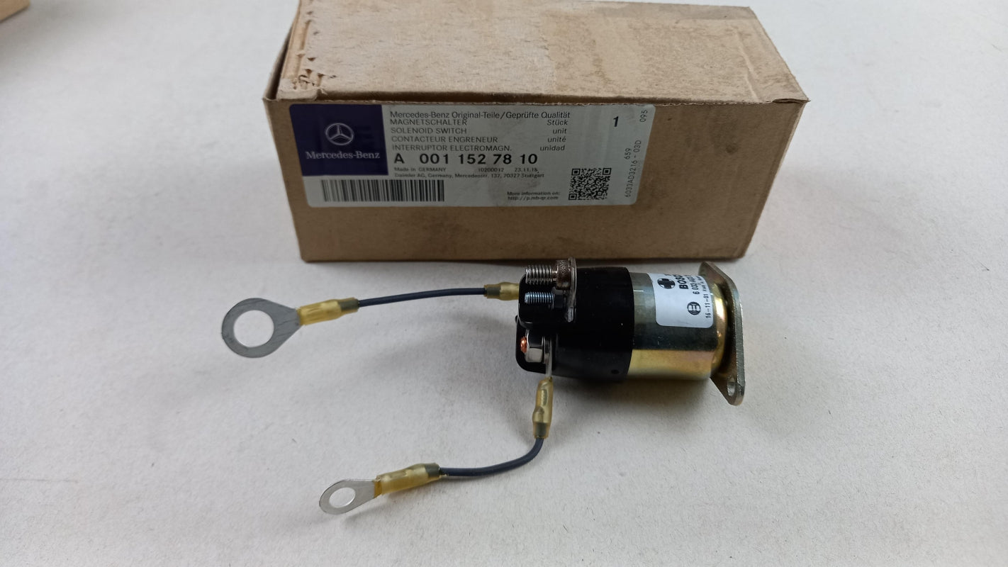 Original MERCEDES-BENZ Citaro Zetros Atego Anlasser Magnetschalter A0011527810