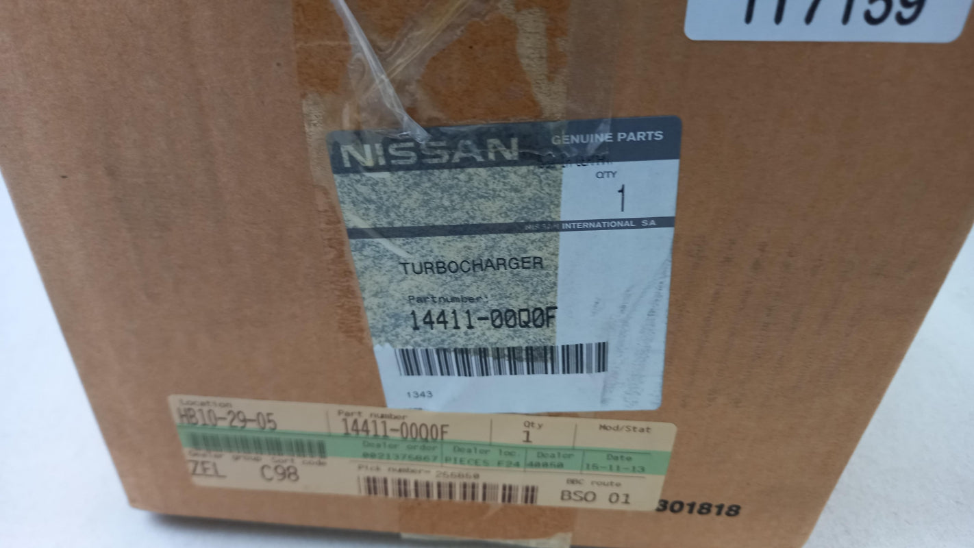 Original NISSAN Qashqai J10E Tiida C11X SC11X Turbolader 1441100Q0F