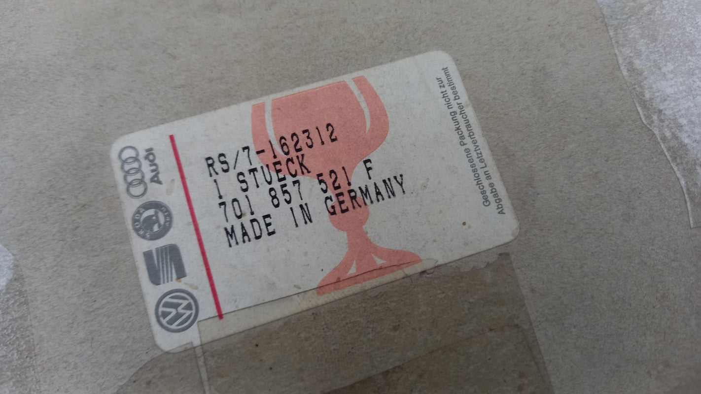 Original VW Transporter Außenspiegelglas + Trägerplatte konvex links 701857521F