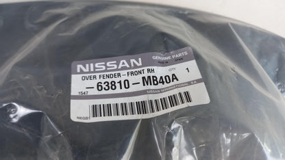 Original OE NISSAN Kotflügel Zierleiste 63810MB40A