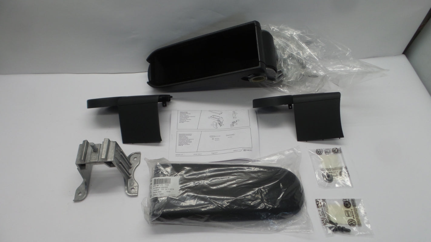 Original SEAT Toledo IV '12-'18 Armlehne Stoff schwarz 6JA061100