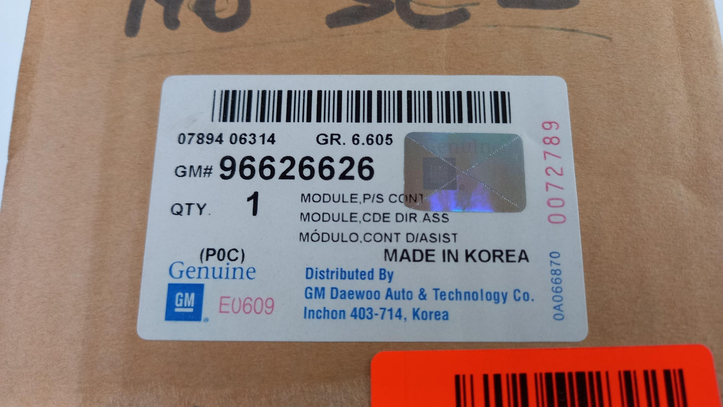 Original GM CHEVROLET Captiva -2008 Steuergerät 96626626