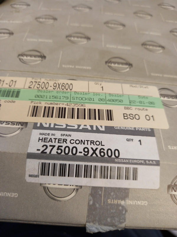 Original OE NISSAN Heizungsbetätigung 275009X600