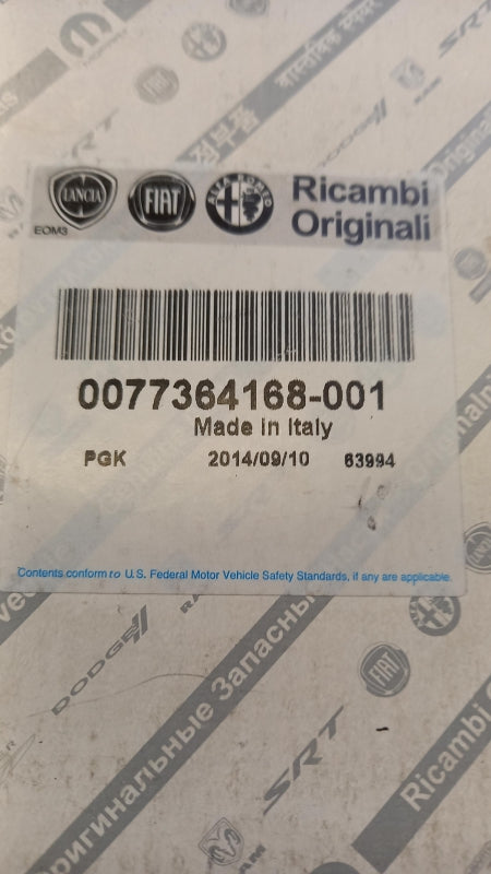 Original FIAT Croma Scheibenbremse Bremsbeläge hinten 77364168