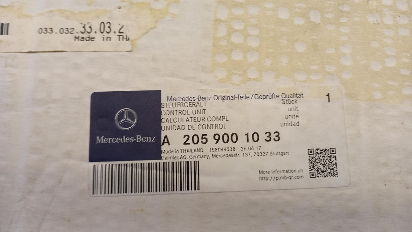 Original MERCEDES-BENZ GLC C253 X253 Multimedia Haupteinheit A2059001033