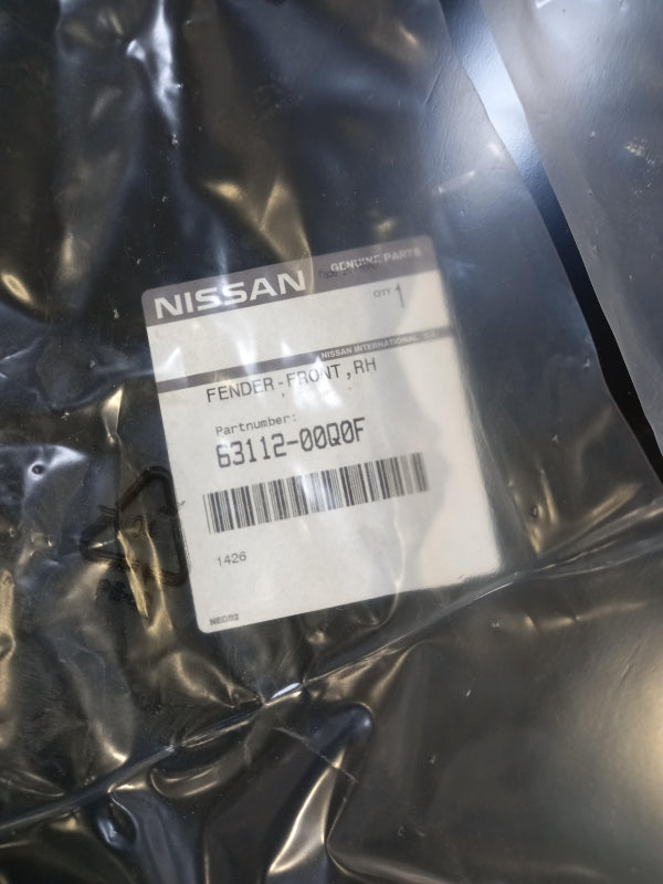 Original OE NISSAN Kotflügel 6311200Q0F