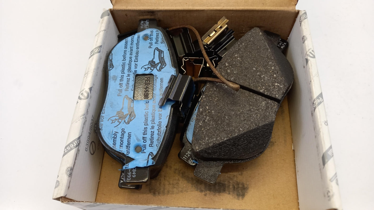 Original FIAT Nuovo Doblo 2009-2015 Brake Pads with Warning Contact Front 77365379