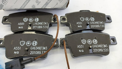 Original FIAT Punto Evo Abarth Grande Punto Bremsbeläge 77365886