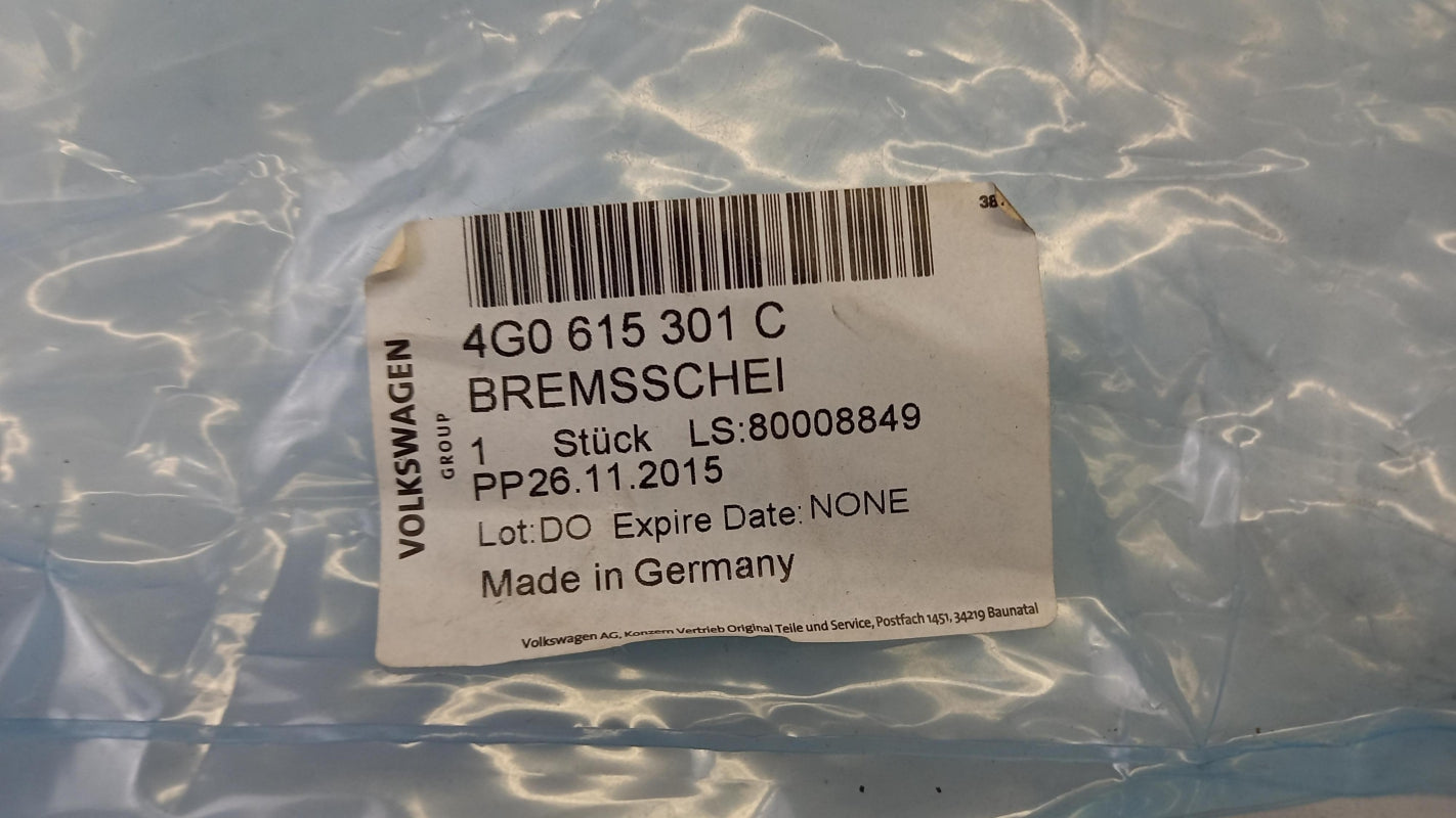 Original AUDI A6 Allroad Bremsscheibe (1 Stück) 4G0615301C